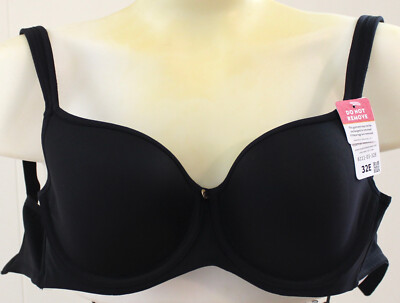 Essential Bodywear Abbie Bra #6111 Size 32E Black NWT