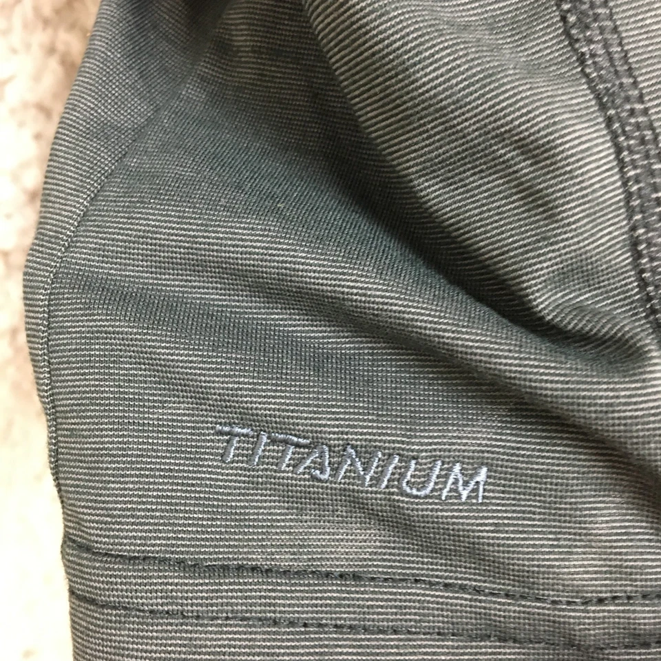 Camisa Columbia Titanio Grande Adulto Gris Omni Seca 1/4 Cremallera Manga Larga Mujer L Foto 4 de 4