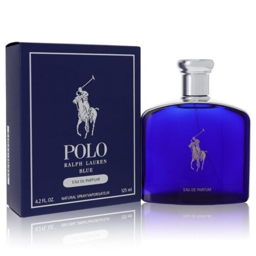 Polo Blue by Ralph Lauren Eau De Parfum Spray 4.2 oz / e 125 ml [Men] - Afbeelding 1 van 4