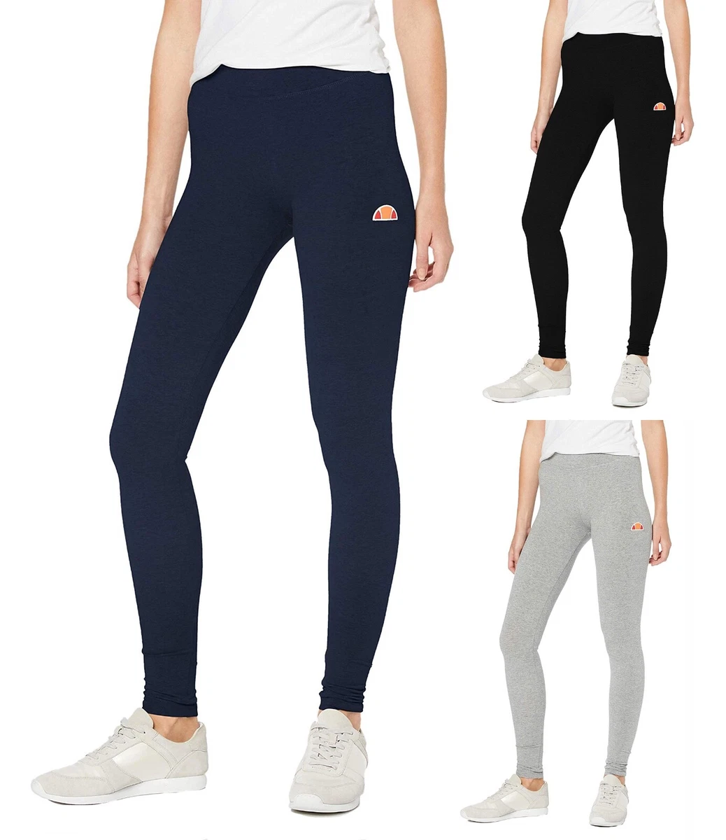 ellesse Womens Leggings Solos 2 Bottoms Logo Sports Ladies Jogging