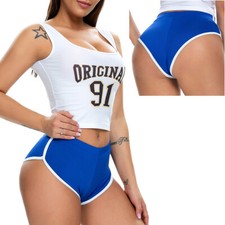 Womens Summer Yoga Shorts Sport Gym Fitness Workout Hot Pants
