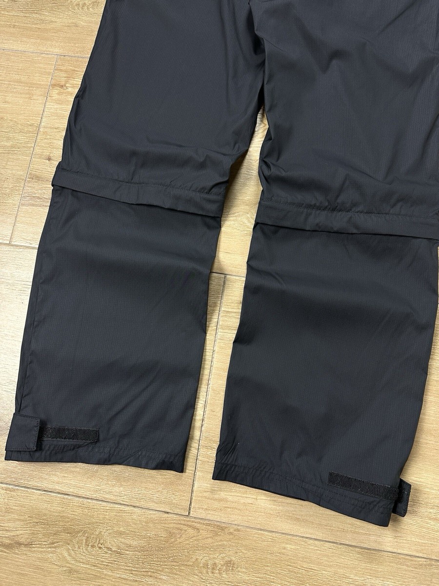 NIKE ナイロンパンツ CLIMA-FIT Sサイズ ブラック Y2K Vintage Y2K Nike Clima-Fit 2 in 1 Nylon Black Track Pants