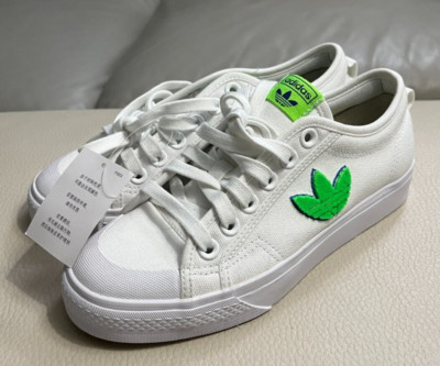 Adidas Nizza Women s Canvas Sneakers  LYV029001 - US 5/EU 37 1/3 - MRSP$110