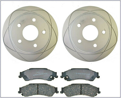 BREMSSCHEIBEN BESCHICHTET HINTEN + BREMSKLÖTZE FÜR CHEVROLET BLAZER / S10 1997 -