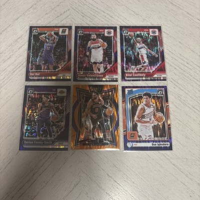 2024-25 Panini Donruss Optic Basketball Purple Shock & Orange Shock Prizm
