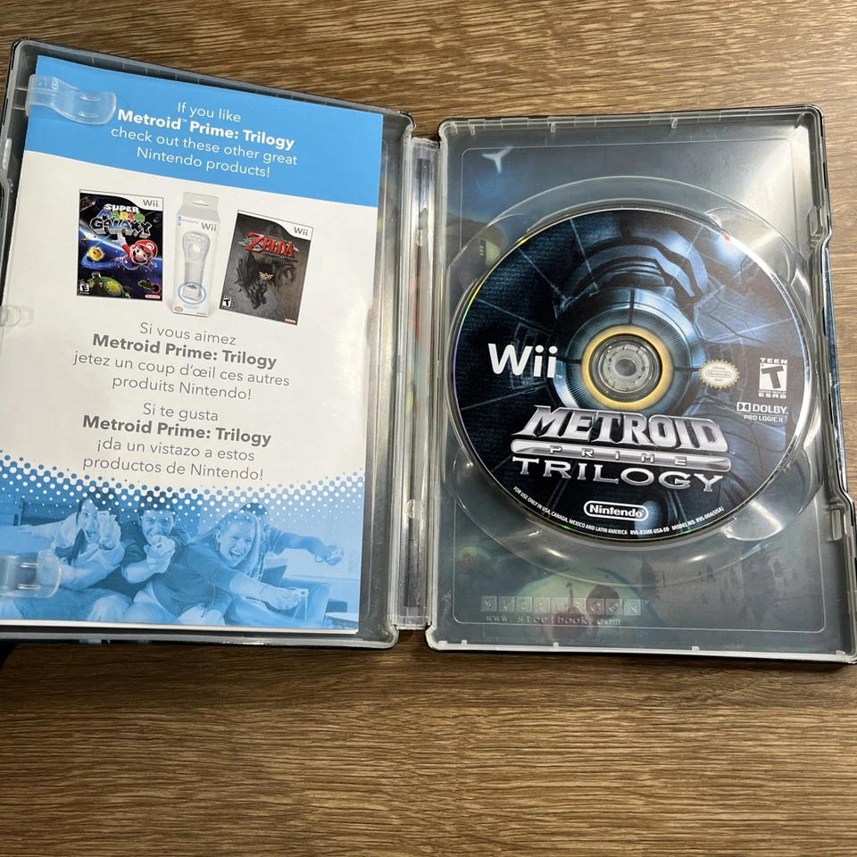 Metroid Prime Trilogy: Edición Coleccionista (Nintendo Wii, 2009) Foto 2 de 4