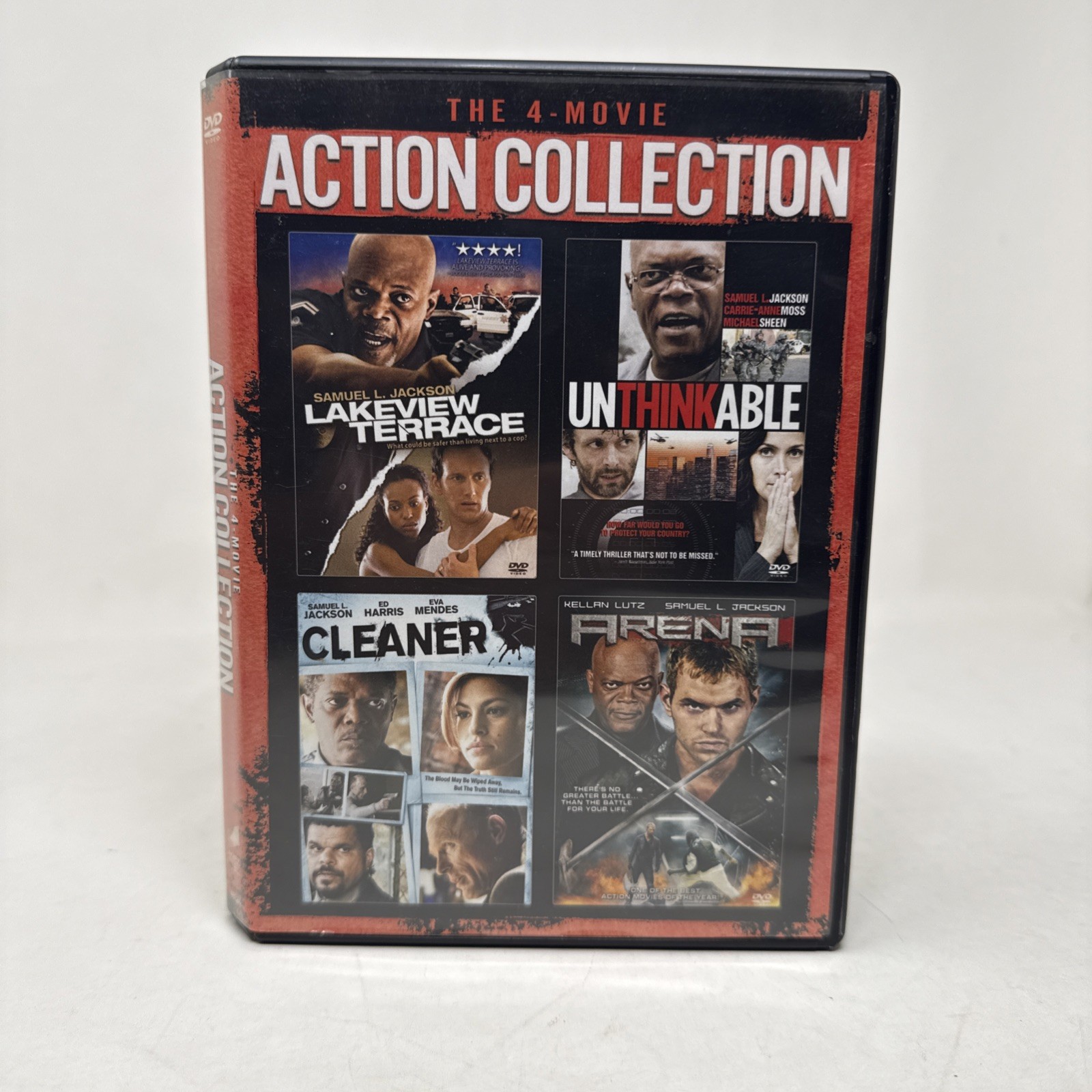 The 4-Movie Action Collection (DVD, 2013, 3-Disc Set)