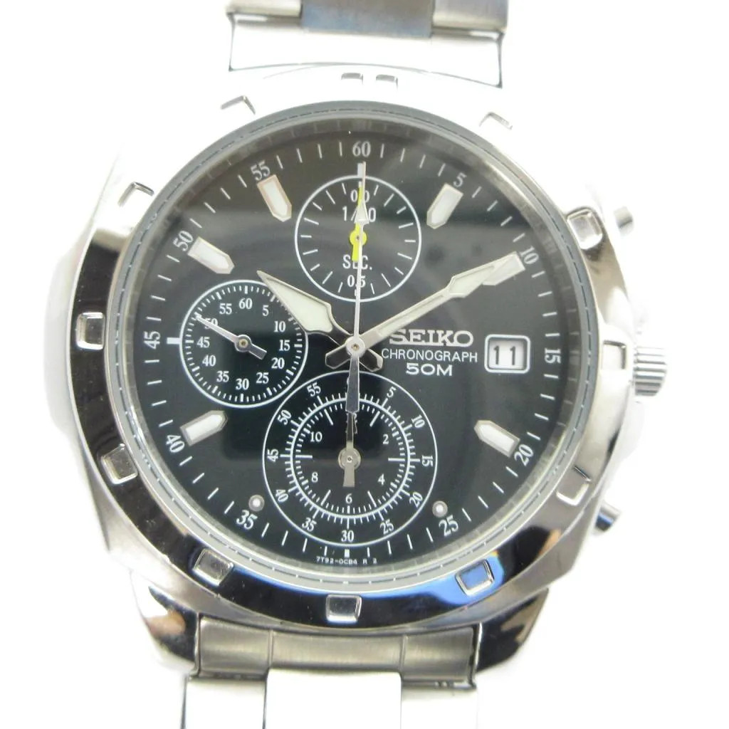 Seiko SEIKO 7T92-0CA0 Wristwatch Quartz Chronograph w… - Gem