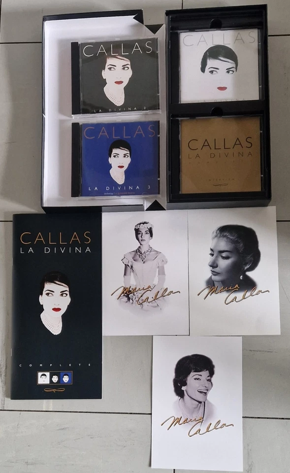Maria Callas "La Davina Complete" Limited Edition Box Set + mehrseitiges Booklet - Bild 3 von 3