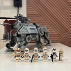 OBO LEGO Star Wars The Clone Wars 75337 AT-TE Set  (No Spider Droid)