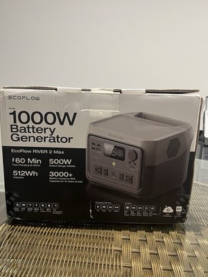 Ecoflow RIVER 2 Max Battery Generator *Brand New, Never Opened*