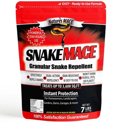 Nature's MACE Granular Snake MACE   Home & Garden Granular Snake Repellent
