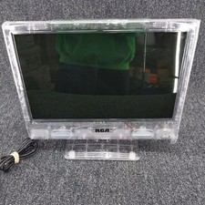RCA J15SE820 15" Clear See Through Prison TV Jail No Remote Transparent Tested