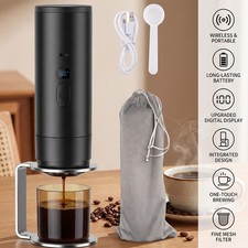 3 in1 Kapsel Kaffeemaschine Tragbare USB Wiederaufladbar Espresso Maschine DHL