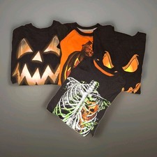 Halloween Children's T-Shirt Bundle Unisex Sizes 6-12