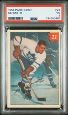 1954 PARKHURST #22 SID SMITH PSA 3