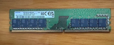 Samsung 16GB 1Rx8 PC4-3200AA-UA3-11 Non-ECC Unbuffered Memory M378A2G43AB3-CWE