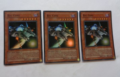 Playset: 3x Big Core RDS-EN030 (Super Rare, 1st, Lightly Played)