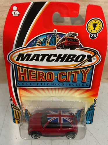 Matchbox 1/64 Diecast Hero City #75 Red Mini Cooper S. F5 - Picture 2 of 5