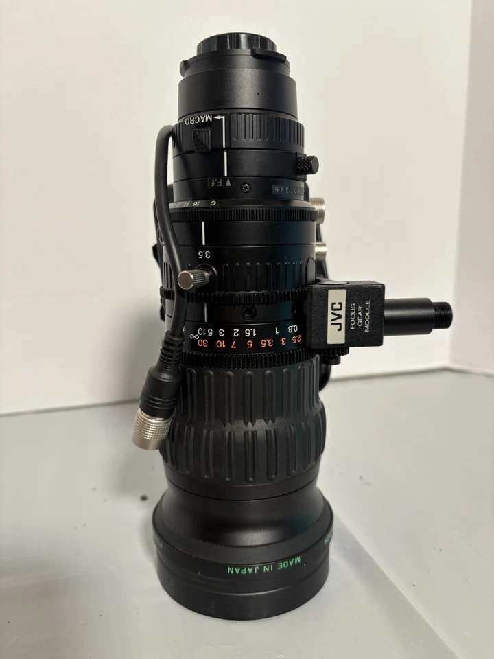 Fujinon TH13X3.5BRMU 1:1.4 Pro JVC HD Camera TV 1/3” B4 Mount Zoom Lens 3.5-46mm - Image 3 of 4