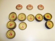 Unused Coca-Cola Tour The World Bottle Caps, 30 thru 39, 34 In All