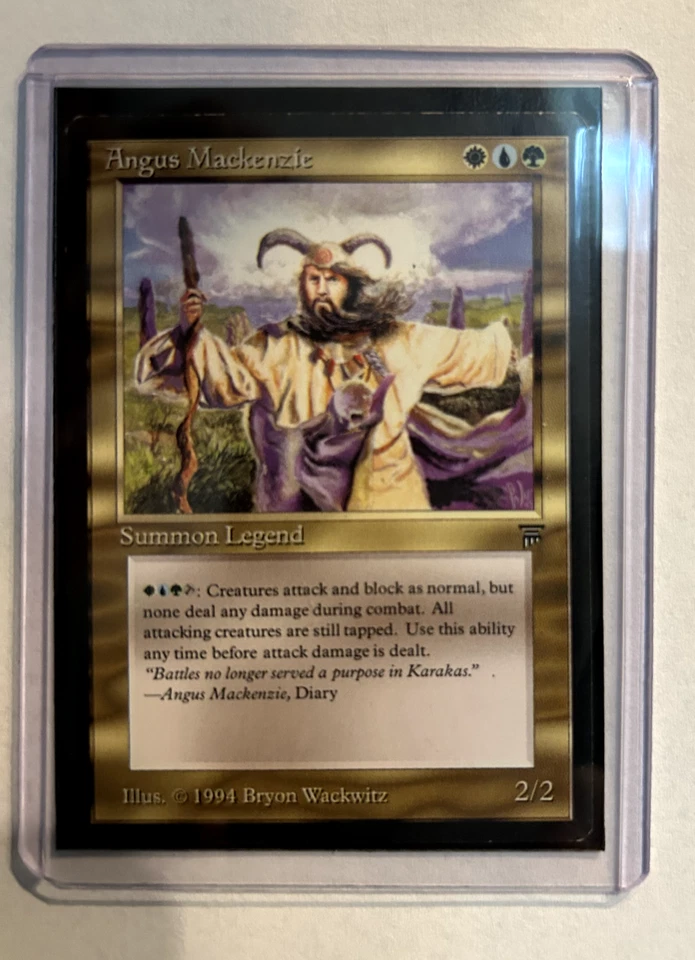 Angus Mackenzie Legends Magic the Gathering NM - Image 4 of 4