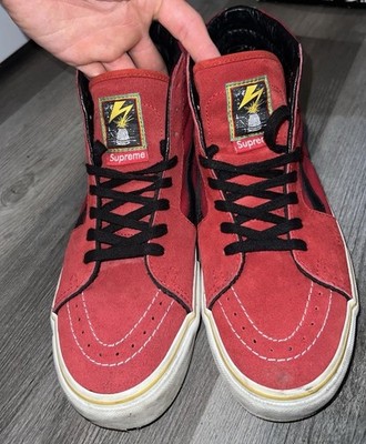 VANS Sk8-Hi Supreme Bad Brains High Top Skate Sneakers