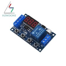DC 6-30V Timer Relay Module with LED Display