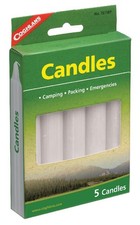 Coghlan's Emergency Candles 5 Pack 3/4 x 5 in Camping Survival