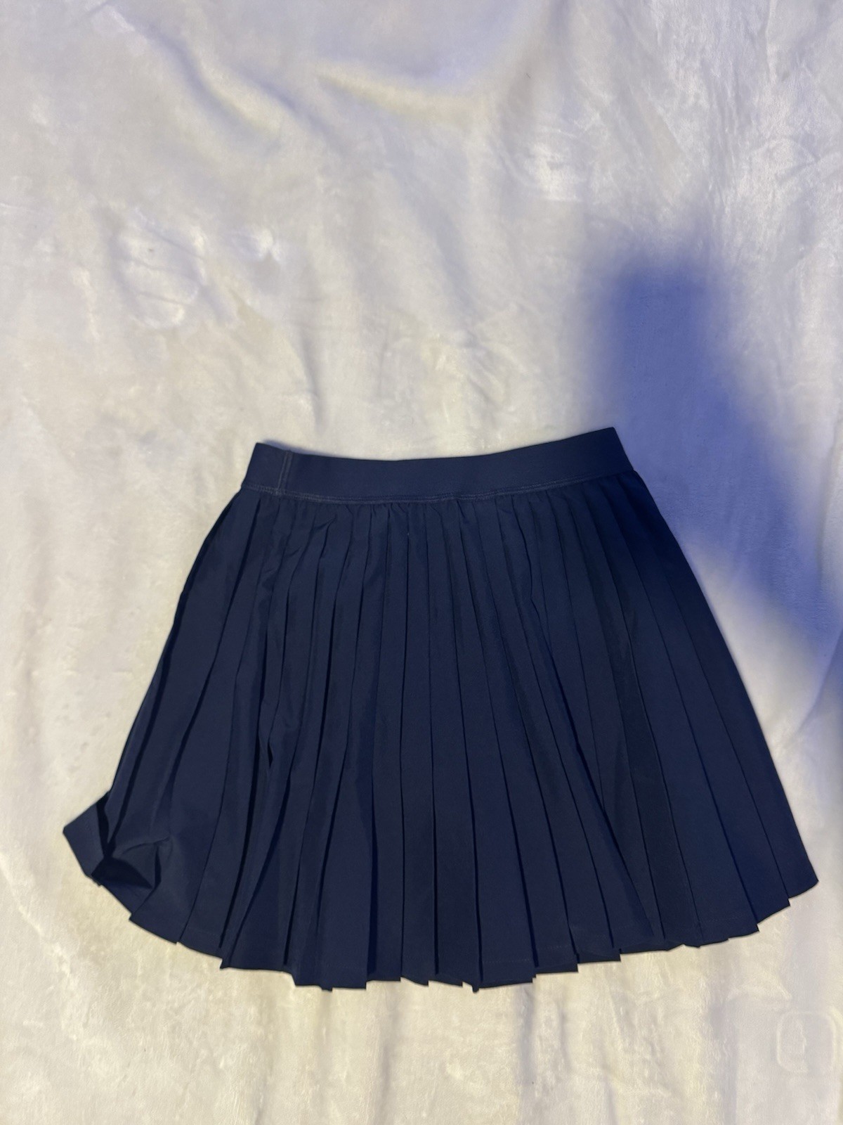 NWT Girls Lacoste Sport Navy Blue Size Medium Ruffled Athletic Skirt Size 10 / M thumbnail 7
