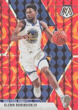 2019-20 Panini Mosaic #60 Glenn Robinson III Reactive Orange