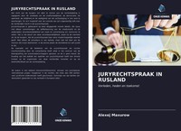 Alexej Maxurow | Juryrechtspraak In Rusland | Taschenbuch | NiederläNdisch