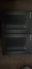 Sonos One SL Wireless Smart Speakers Pair Black Rectangular Single Speaker Model
