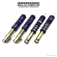 Solo Werks R3 Coilover Suspension Kit - Vw 79-84 Mk I Rabbit Jetta Scirocco New