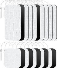 TENS Unit Replacement Pads 20 Pack Self-Adhesive Electrodes 2x2 2x4 Inches