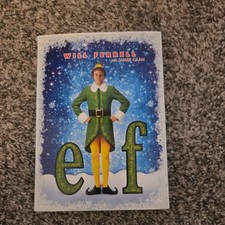 Elf DVD With  snow Slip Cover. NEW Fully Sealed