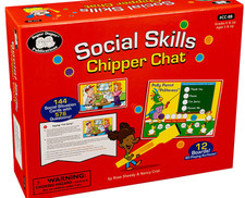 Social Skills Chipper Chat By Super Duper Publications - Educational Chip Game