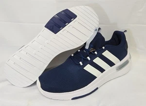 Hommes Adidas Racer TR23 Chaussures Athlétiques Marine Bleu Blanc Croix d'entraînement