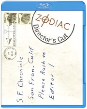 David Fincher Director , Jake Gyllenhaal Lead Actor - zodiac d Blu-ray Disc 
