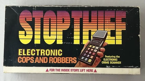 SEE CONDITION Vintage Stop Thief Electronic Cops And Robbers By Parker Brothers