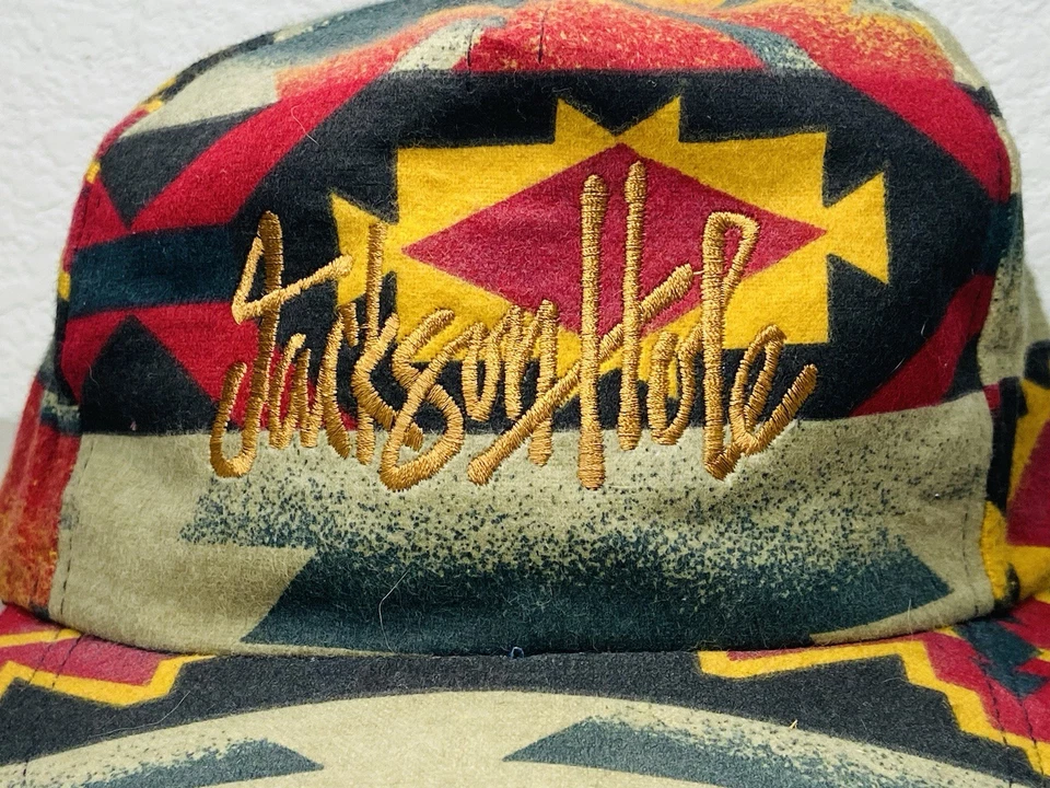 Sombrero Jackson Hole Vintage Diseño Azteca Foto 2 de 4
