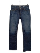 Marc O'Polo Damen Jeans Skara Regular Fit Gr. 40 Blau Denim