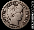 1900-S Silver Barber Dime - Scarce  Better Date  No Reserve  #K1324