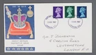 MayfairStamps Great Britain FDC 1967 3d 9d 1'6 Definitive Issue First Day Cover