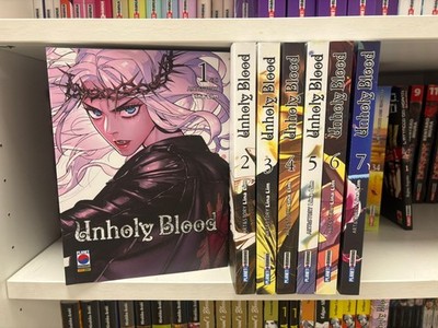 UNHOLY BLOOD - 1/7 Complete Sequence - Planet Manwha - Jeong-hyeon Kim - NEW