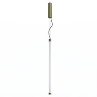 LED HäNgelampe OlivgrüN 3000 K Dimmbar Push-Dim L:3 Cm Pendelleuchte Esstisch