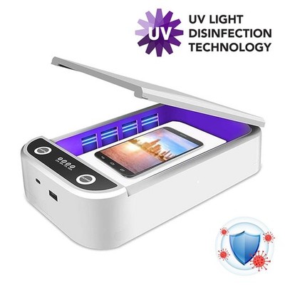 OumuEle UV-C Sterilisator Box - Tragbarer USB UV Lichtreiniger für Handys & mehr