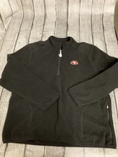 NWT Men’s Cutter & Buck Sherpa Fleece 1/4 Zip Pullover San Francisco 49ers XL