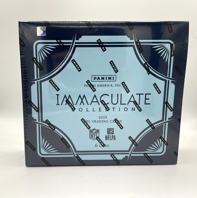 2025 Panini Immaculate NFL Football Factory Sealed Hobby Box Factory Sealed