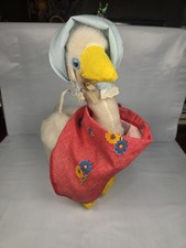 Mother Goose Eden Toy Vintage 13" Plush Stuffed
